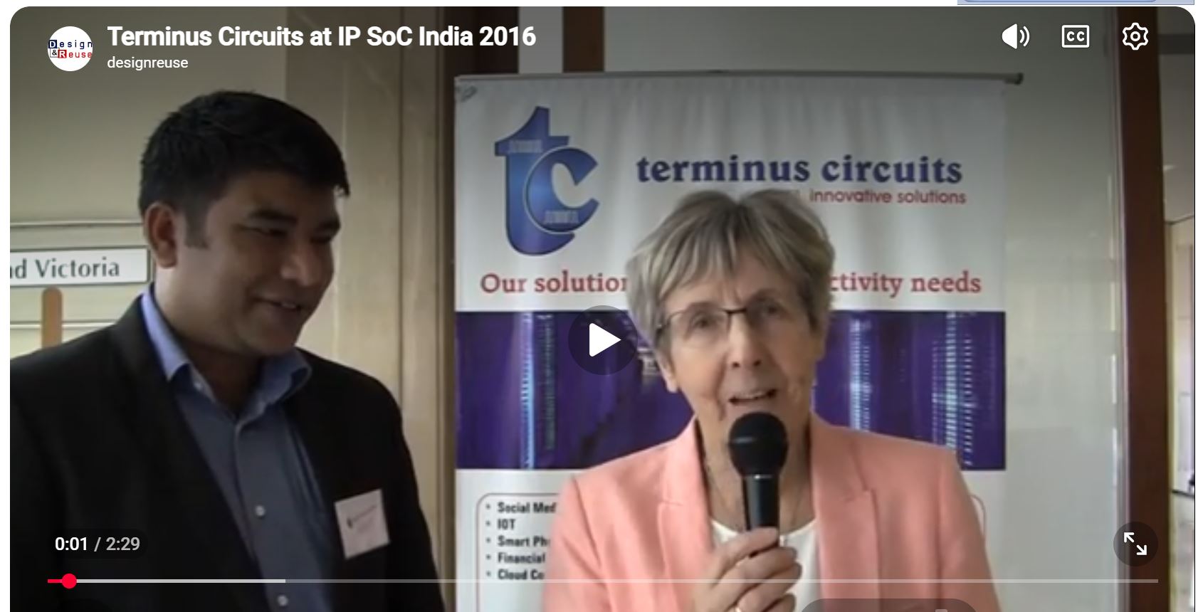 Terminus Circuits in IP SoC Bangalore 2016