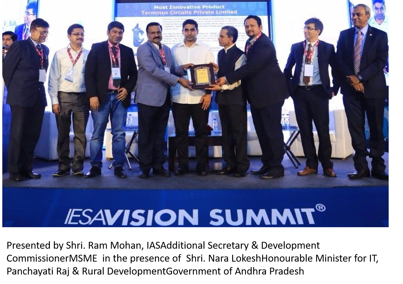 IESA Award " The most Innovattive Product of the year 2017" 